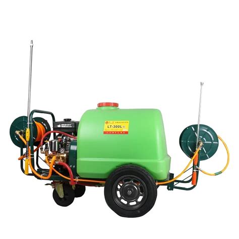 L Trolley Type Agricultural Gasoline Engine Power Sprayer For