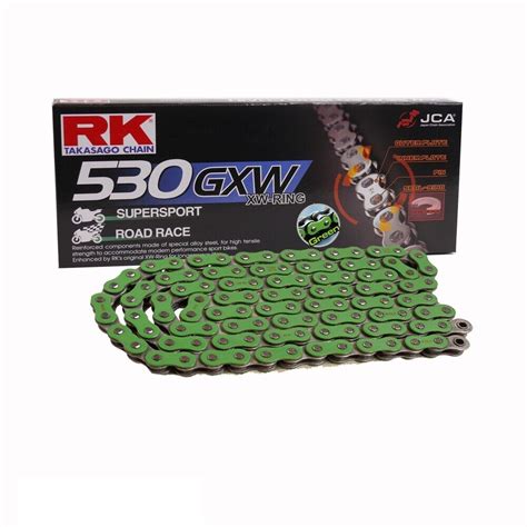 Kit Chaîne Suzuki Sv 1000 S 03 05 Chaîne RK MM 530 Gxw 108 Vert Ouvrir