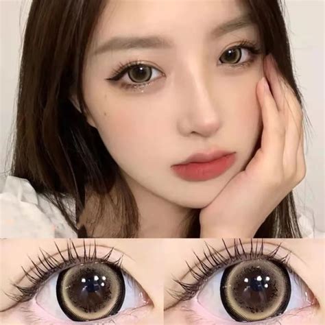 Jual J Softlens Hitam Ke Coklat Coklatan Mm Mata Princess Big