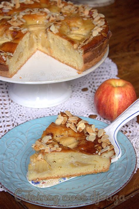 G Teau Tarte Alsacienne Aux Pommes Et Cr Me D Amande