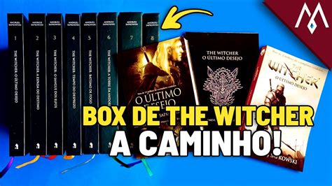 Livros Capa Dura E Box De The Witcher Ainda Em 2020 YouTube