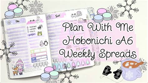 Plan With Me Hobonichi A6 Weekly Health And Wellness Journal YouTube