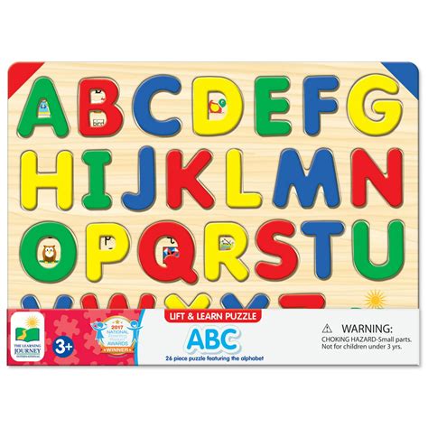 The Learning Journey Lift And Learn Abc Puzzle