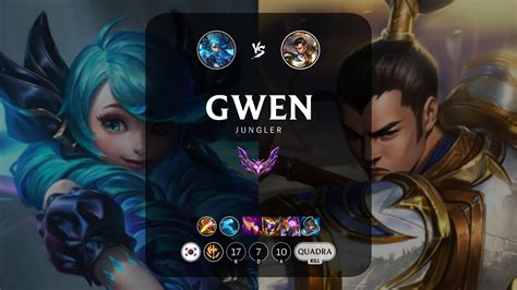 Gwen Jungle Vs Xin Zhao KR Master Patch 14 7 YouTube