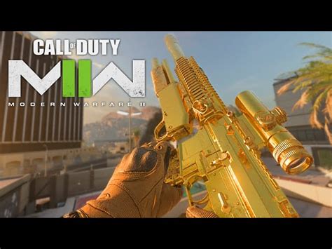 How To Unlock Gold Camos In Modern Warfare 2 Multiplayer