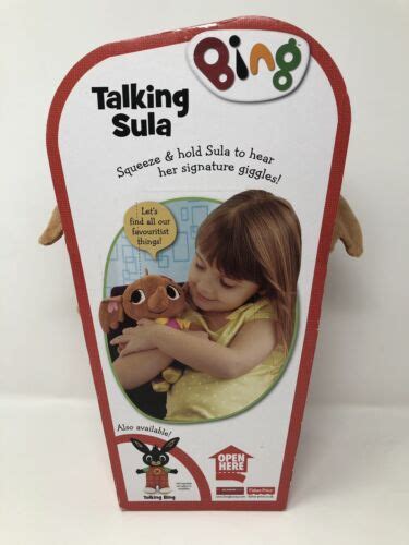 Buy Brand New Boxed Talking Sula Plush Teddy Cbeebies Toy Bing Bunny Online At Lowest Price In