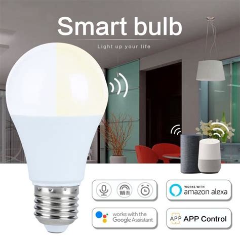 W Lm Ampoule Connect E Led K Ampoule Wifi Intelligente