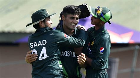 U 19 World Cup 2024 Ubaid Shah Five For Helps Pakistan Seal Semis