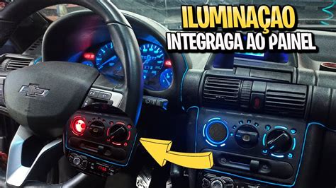 Como Trocar Ilumina O Do Comando De Ar Do Corsa Wind Para Rgb Youtube