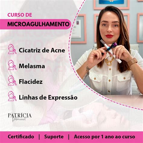 Curso Microagulhamento Expert Patrícia Bitencourt Hotmart