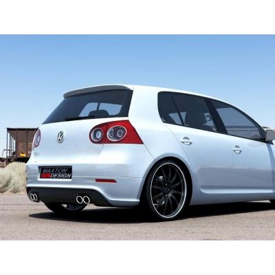 Maxton Design Rear Valance Vw Golf V R With Exhaust Holes