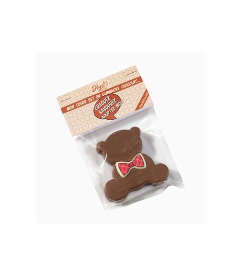 Ourson Guimauve Chocolat Cadeau Chocolat D Lys Couleurs