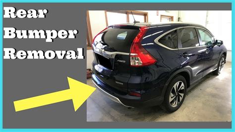 Replacing Front Bumper Honda Crv Crv Bumper