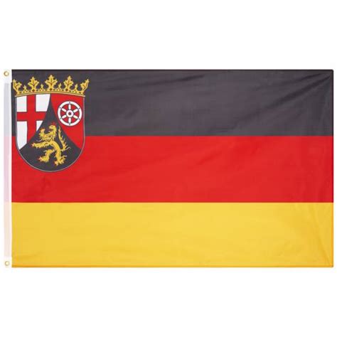 Rhineland Palatinate MUWO Deutschland Flag 90x150cm SportSpar