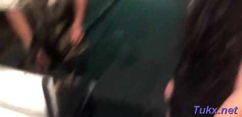 Lusty Brunette Oriental Gal Blowing For Good