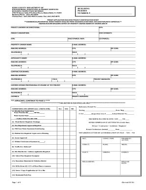 Fillable Online Co Kern Ca Permit Application Fax Email Print