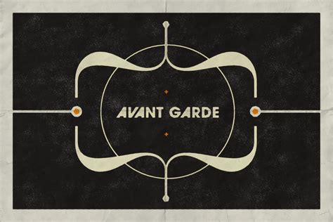 Avant Garde Gothic Poster Study on Behance