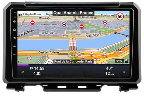 Autoradio Tactile Gps Android Et Carplay Sans Fil Suzuki Jimny