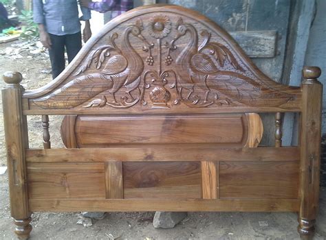 Teak Wood Cot Headboard At Rs Double Bed Headboard In Shimoga