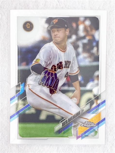 Yahooオークション Topps Chrome Npb 2021 ベースボールカード 125