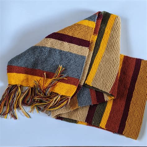 Dr Who Scarf fourth Doctor Scarf - Etsy