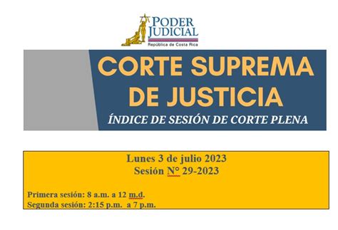 Poder Judicial De Costa Rica Inicio Poder Judicial