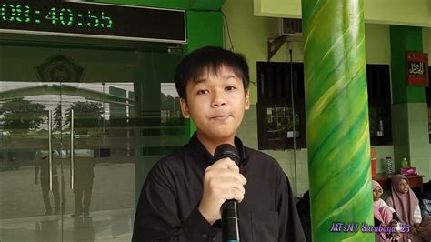 Suara Emas Siswa Mtsn 1 Kota Surabaya Menggoncang Halaman Sekolah Saat