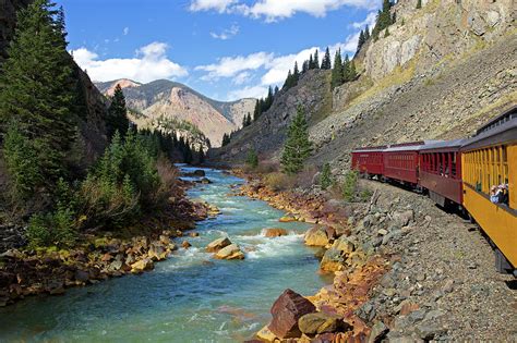 Train Ride Through Colorado Mountains by © Rozanne Hakala