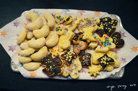 Plätzchen backen mit Kindern 2016 style pray love