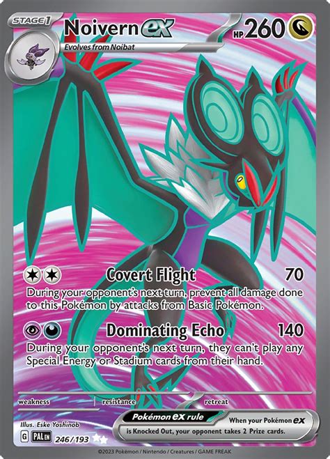 Noivern Ex Sv Paldea Evolved Pokemon