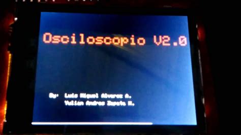 Osciloscopio Con Arduino Youtube