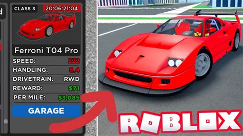 Buying The New Limited Ferroni T04 Pro In Roblox Car Dealership Tycoon 7 000 000 Youtube