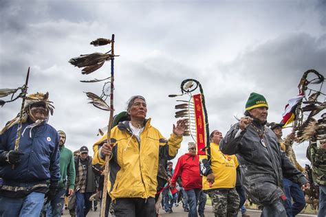 Veterans March At Standing Rock Nodapl Recent Work Mark Manley