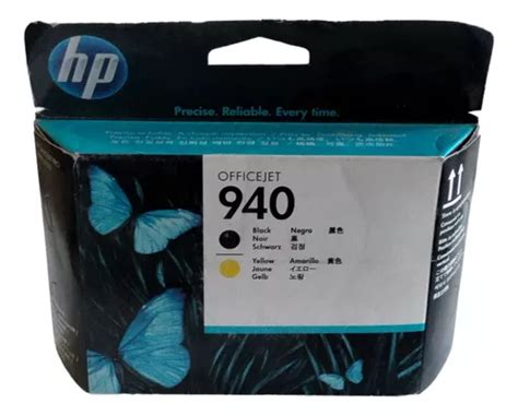 Cabezal Hp C A Black Yellow Original