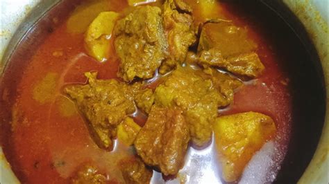 হাতে মেখে গরুর গোশ রান্নার রেসিপি Beef Curry Recipe Easy Beef Curry