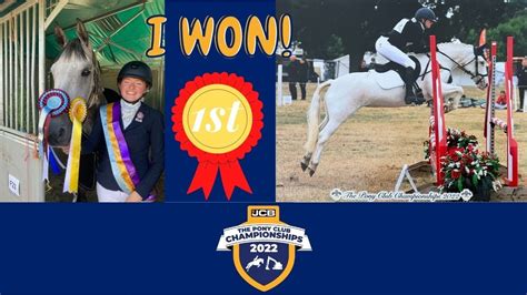 WINNING THE PONY CLUB CHAMPIONSHIPS YouTube