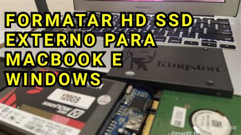 Formatar Hd E Ssd Externo Para Usar No Macbook E Windows M Todo