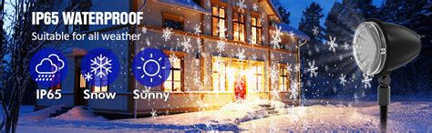 Amazon Christmas Projector Lights Outdoor Dynamic Snowflake