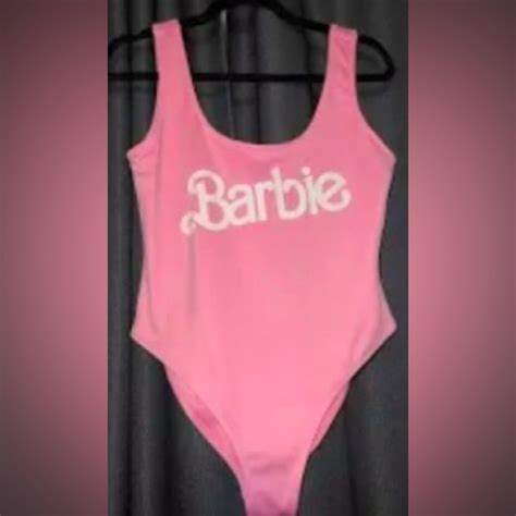 Barbie Swim Iconic Perfect Bubblegum Pink Barbie Swimsuit One Piece