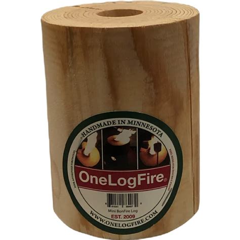 Single Log Fire