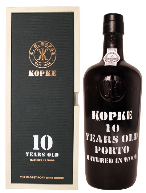 Porto Kopke 10 Years Old 75cl 20 Houten Kist Online Kopen Nevejan