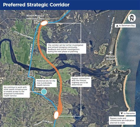 Nowra Bypass Map