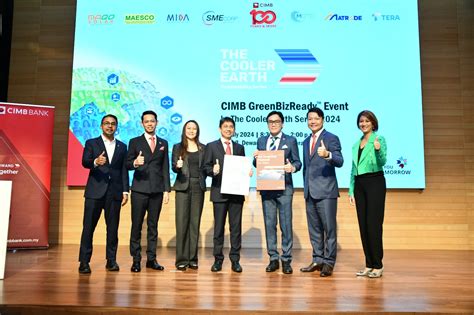 Cimb Sme Corp Jalin Kerjasama Jayakan Program Greenbizready Lancarkan