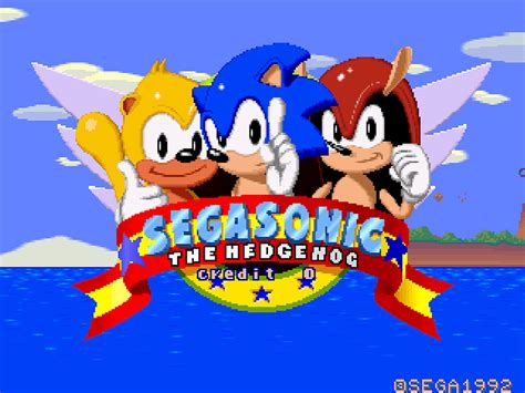 Sonic The Hedgehog прохождение Sega