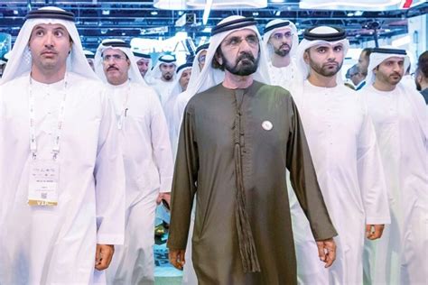 Sheikh Mohammed Bin Rashid Al Maktoum Tours Gitex Global Economy