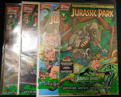 Mavin 1993 Topps Jurassic Park Cards Complete Set