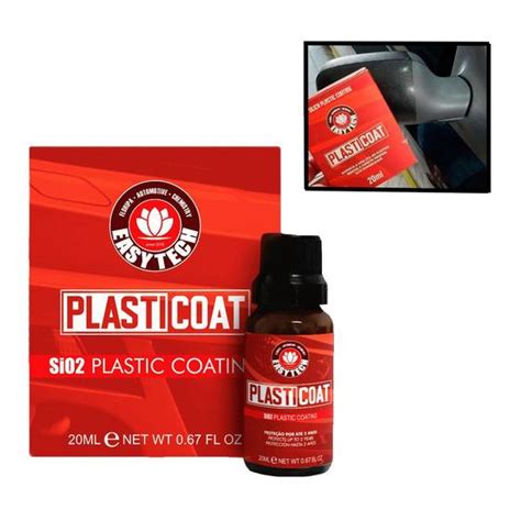 Protetor E Renovador Para Pl Sticos Plasticoat Easytech Ml Limpeza