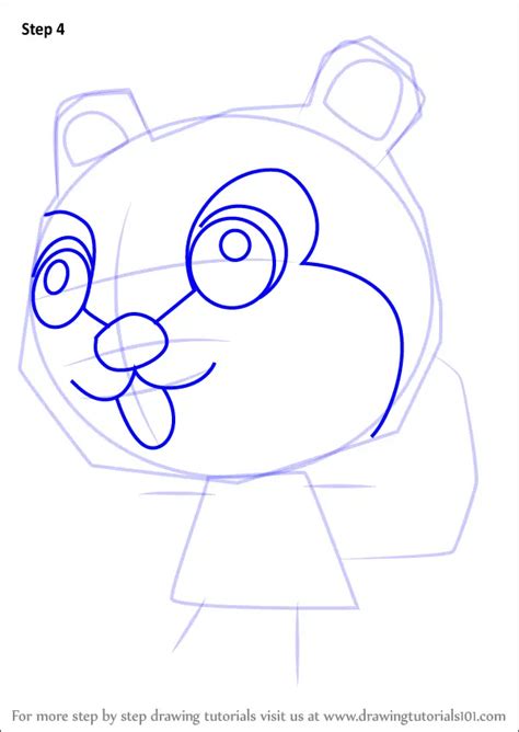 Learn How To Draw Kit From Animal Crossing Animal Crossing Step By