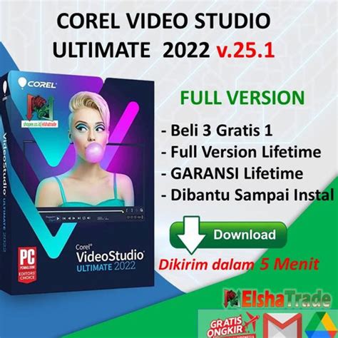 Jual Corel Video Studio Ultimate V Full Version Terbaru