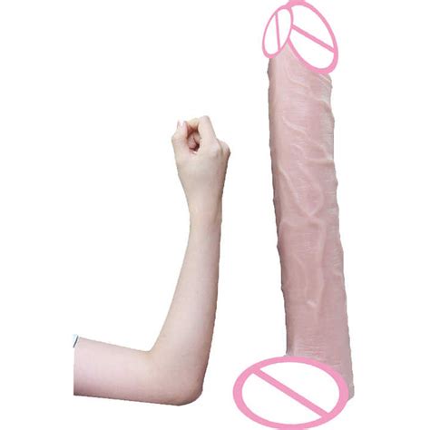 50cm Artificial PVC Dildo Realistic Sex Toy For Masturbation